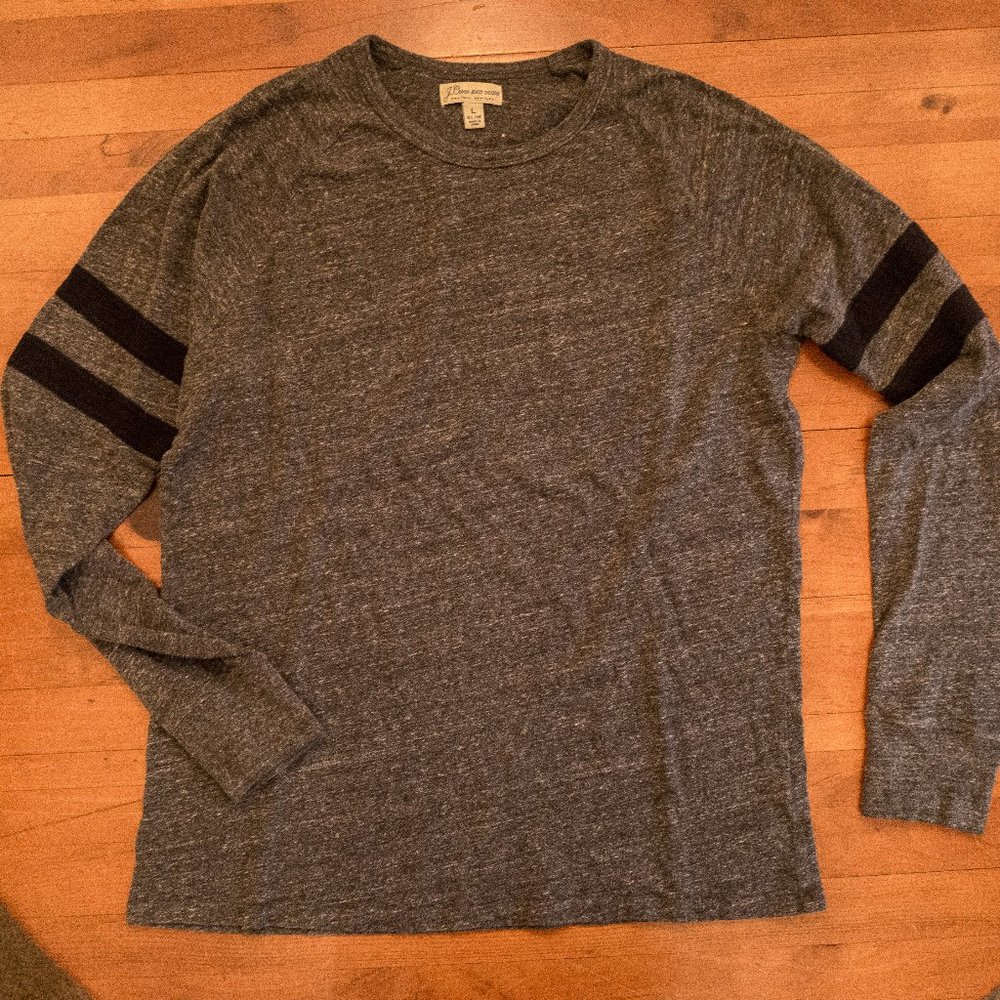 J.Crew Slim-Fit Heather Knit Striped Long Sleeve